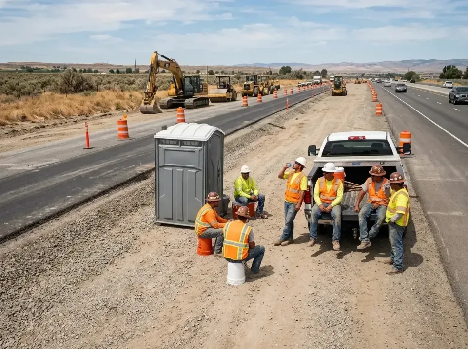 highway-road-construction-crew-007 — frequently asked questions, Porta Potty and Restroom Rentals in Miami Gardens, FL